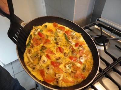 Groente omelet